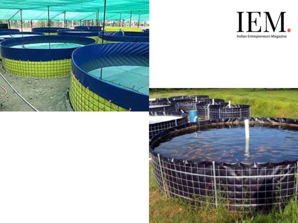 fish farming in close enclosures