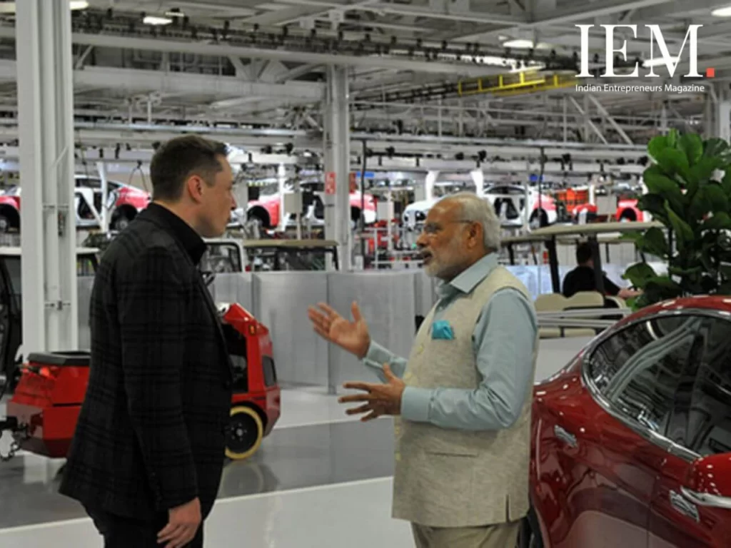 PM Modi Visits Tesla factory