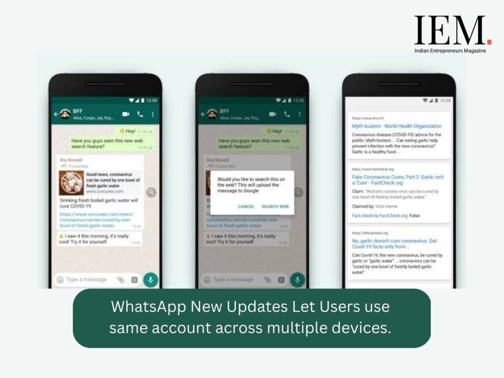 WhatsApp new update feature